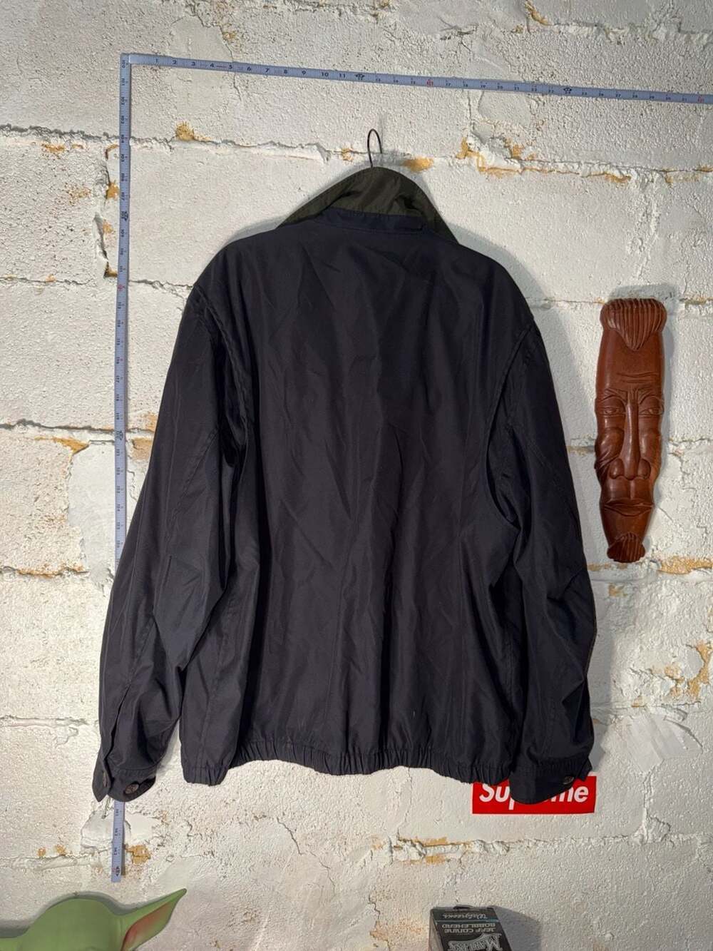 Orvis Weatherbreaker Windbreaker Jacket Navy Blue Size XL - Picture 7 of 7
